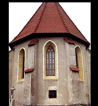 kościół Stare Bielsko widok z zewnątrz